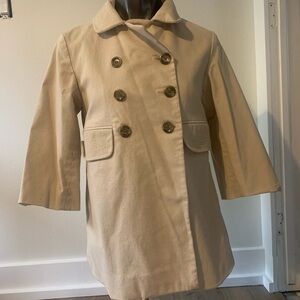 Moda International‎ WOMENS Beige Size Small Peacoat Style Jacket